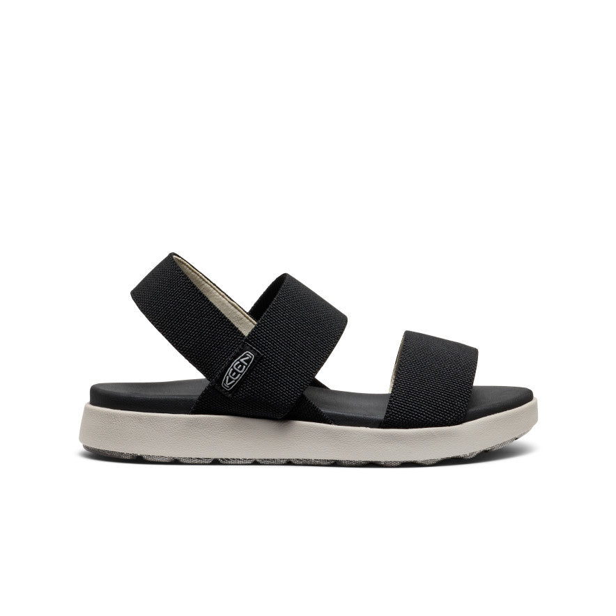 Women's Elle Backstrap Sandal Wide Black