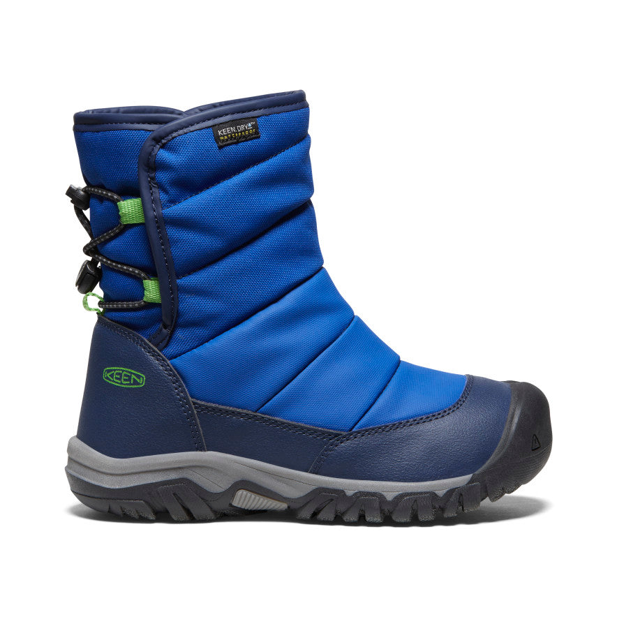 Big Kids' Puffrider Waterproof Winter Boot Naval Academy/Surf