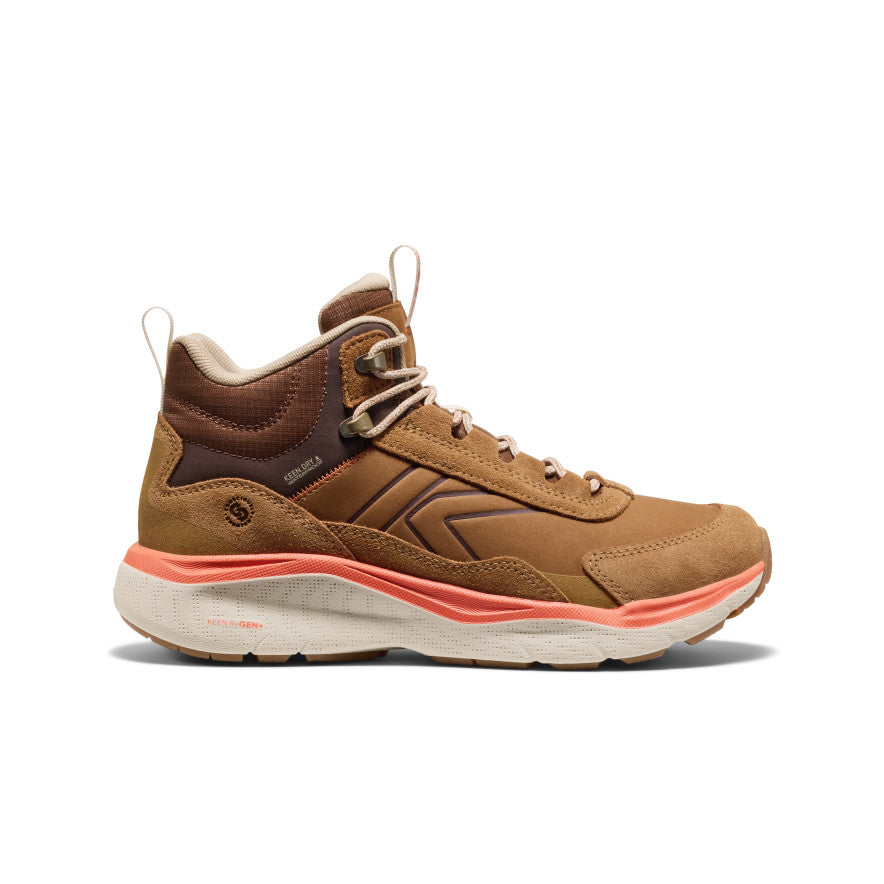Women's Leiki Waterproof Leather Hiking Boot Chipmunk/Birch