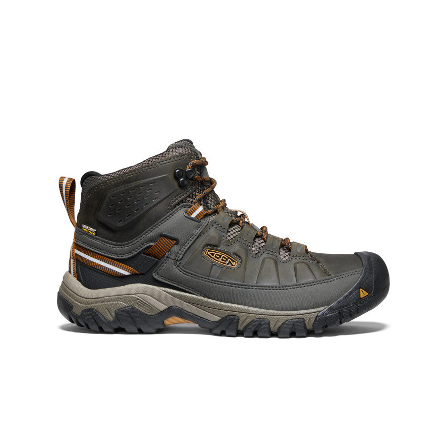 Men's Targhee III Waterproof Mid Black Olive/Golden Brown